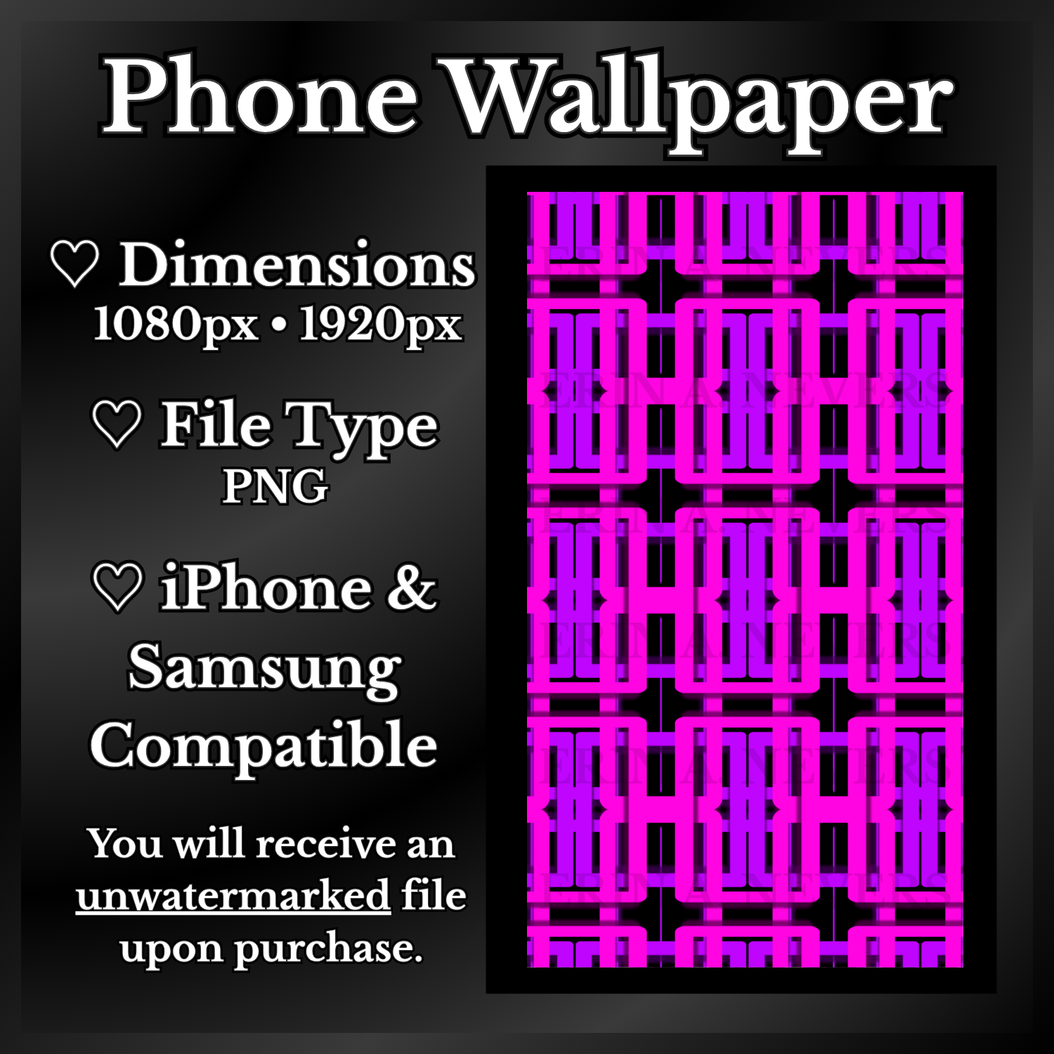 A product promotion thumbnail featuring phone wallpaper 51.