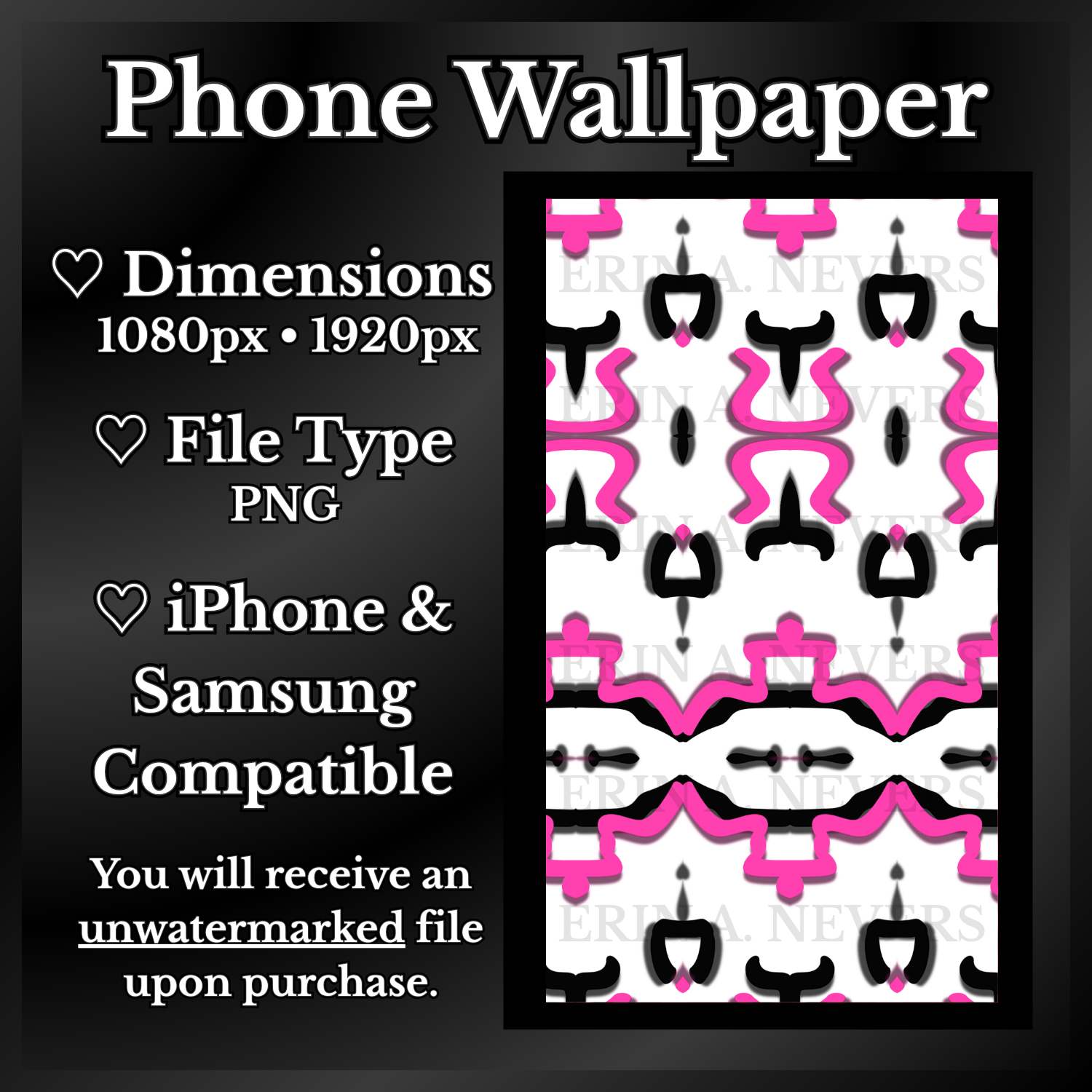 A product promotion thumbnail featuring phone wallpaper 65.