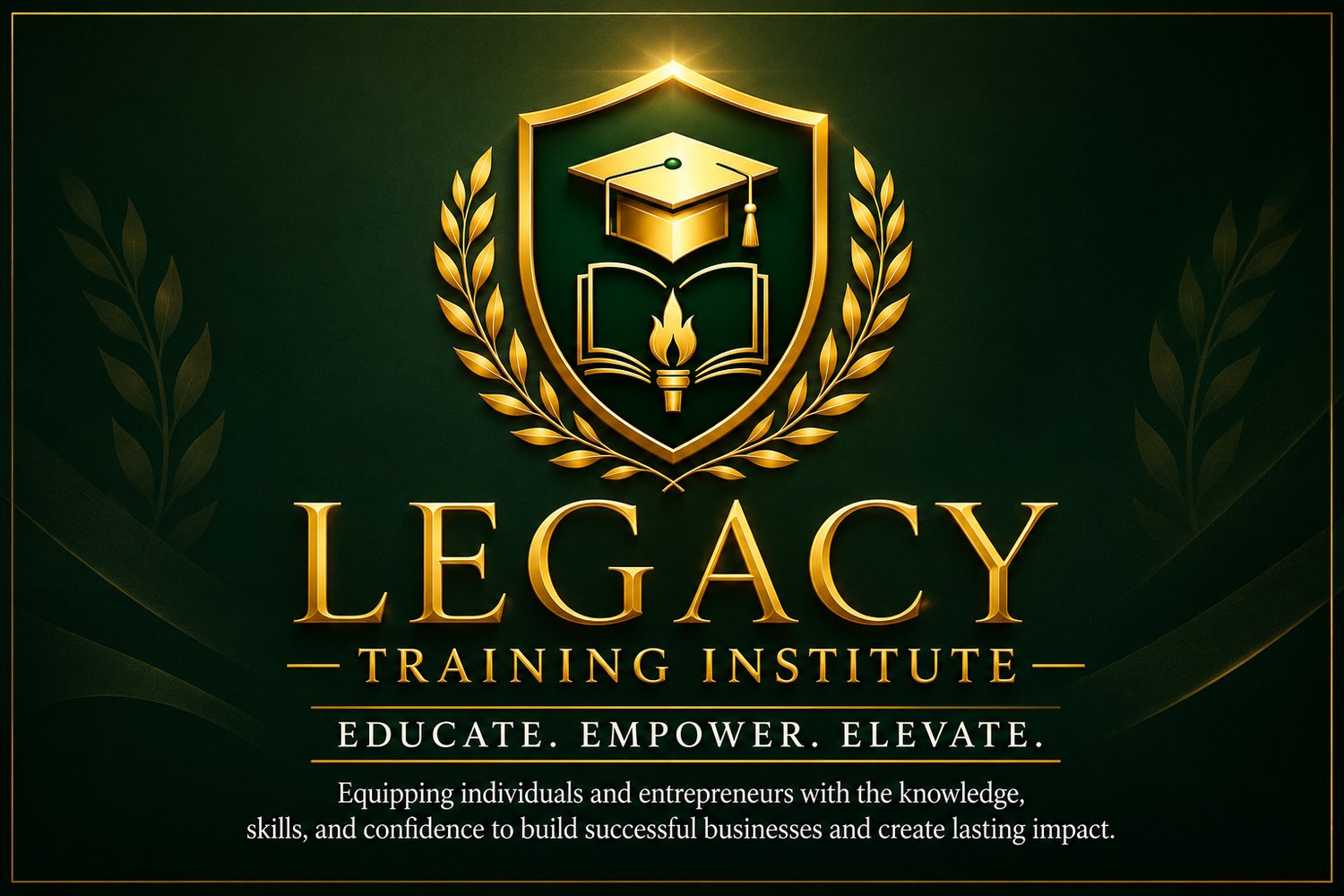 WELCOME TO LEGACY TRAINING INSTITUTE