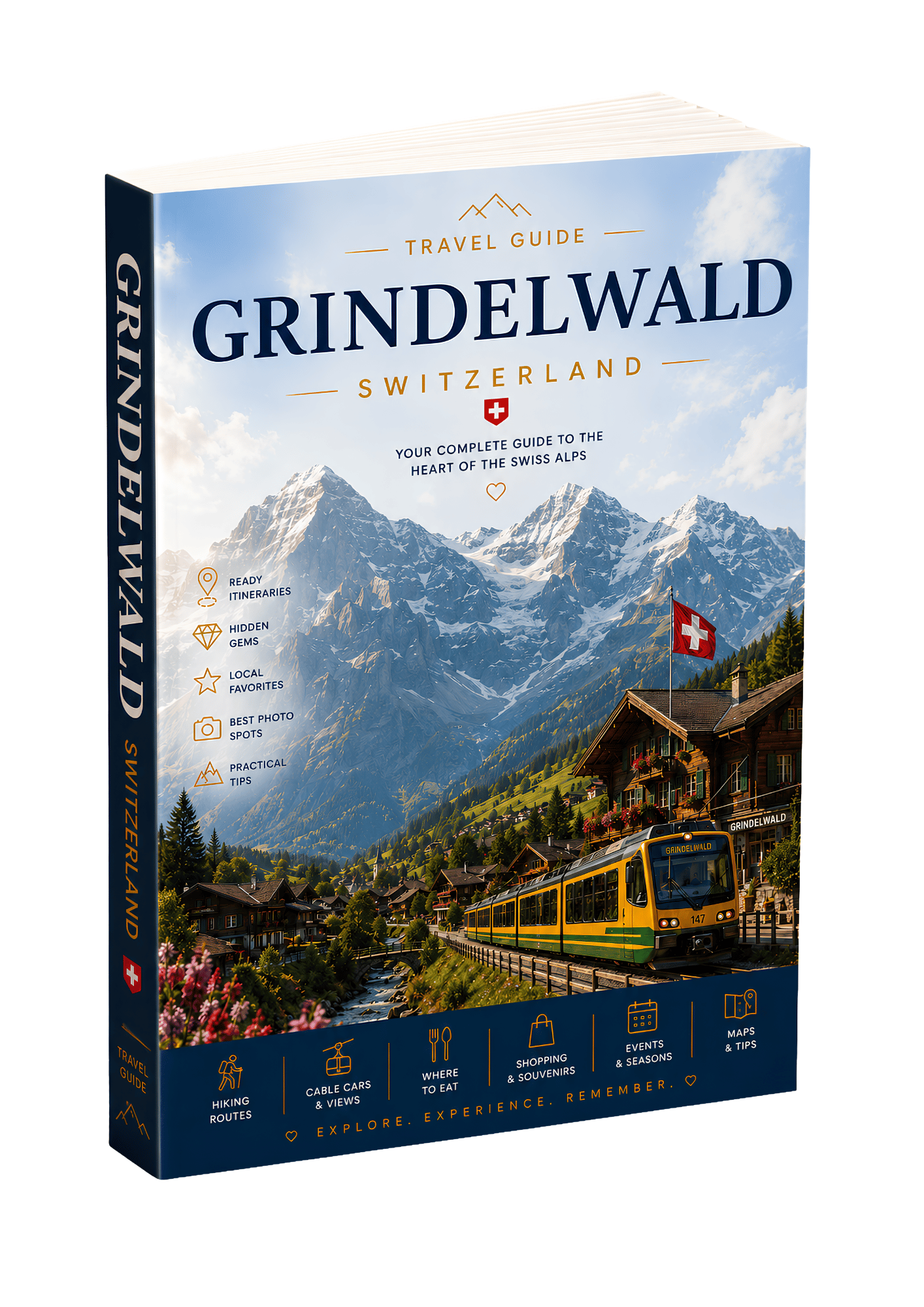 Grindelwald Switzerland travel guide – interactive PDF with Google Maps and ready-made walking itineraries