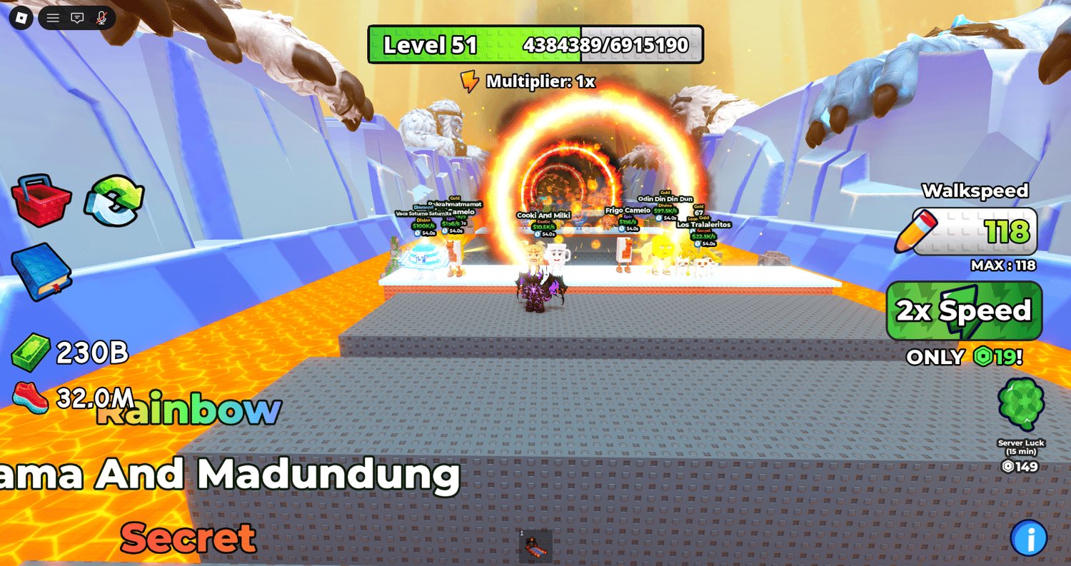 Roblox Brainrot mutations
