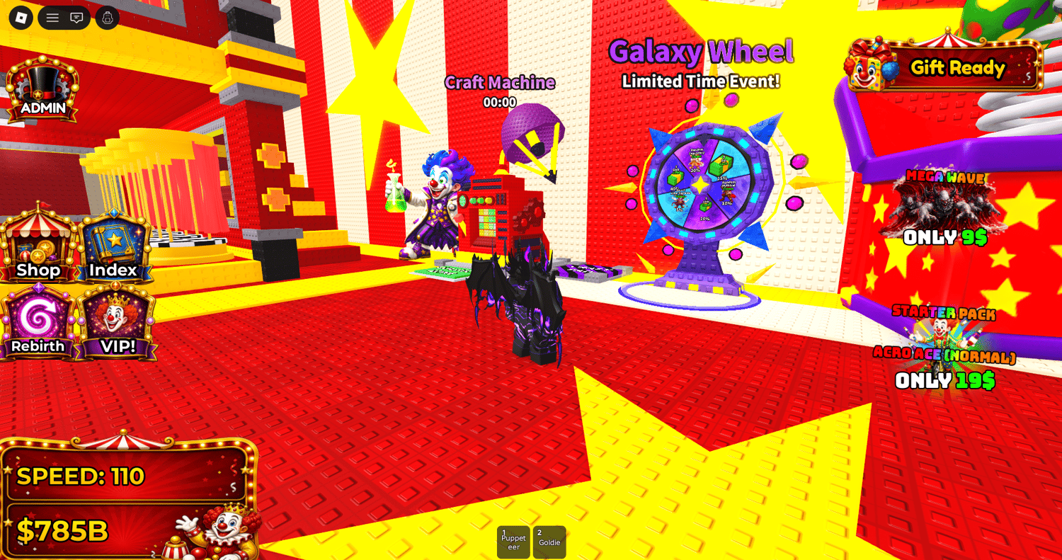 Roblox wheel spin system