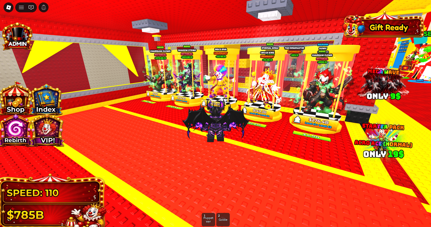 Roblox clown collection