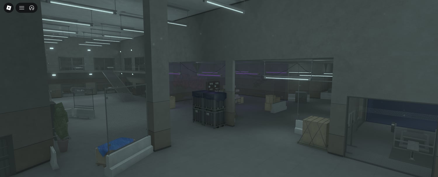Roblox SCP facility map