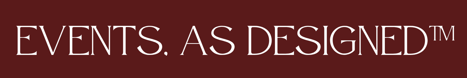 Events, As Designed Logo