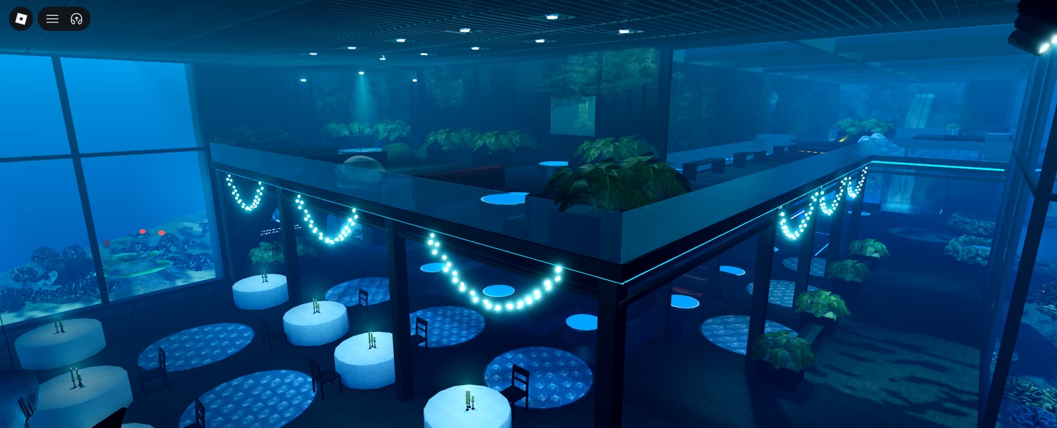 Roblox glass aquarium