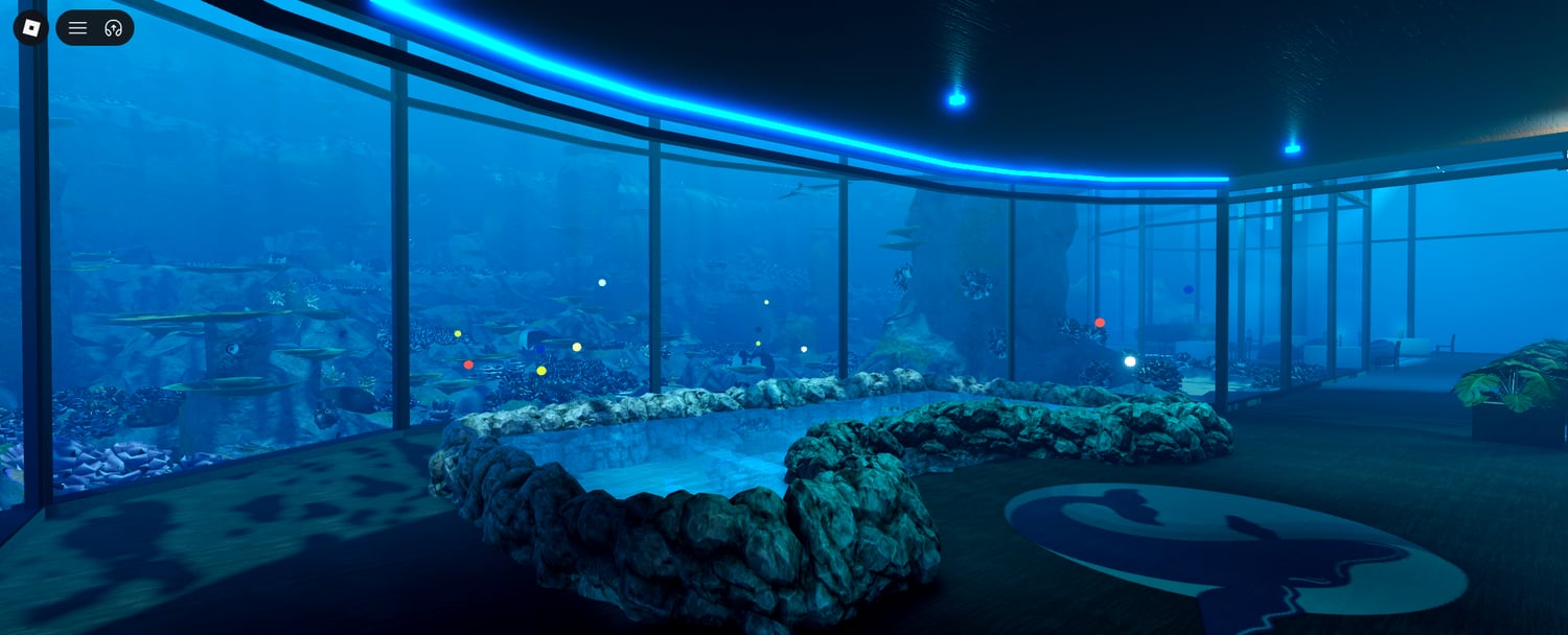 Roblox aquarium interior