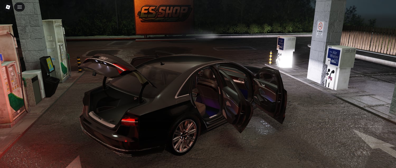 Roblox driving car