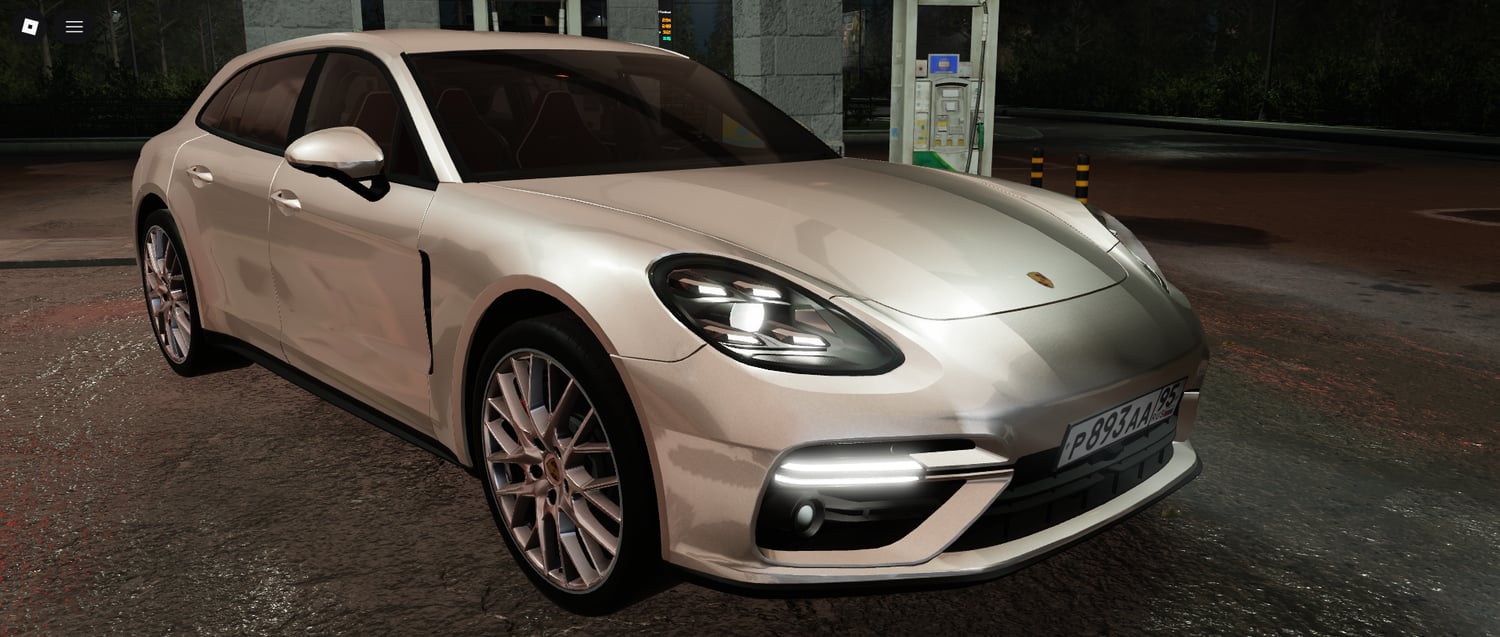 Roblox Porsche luxury car