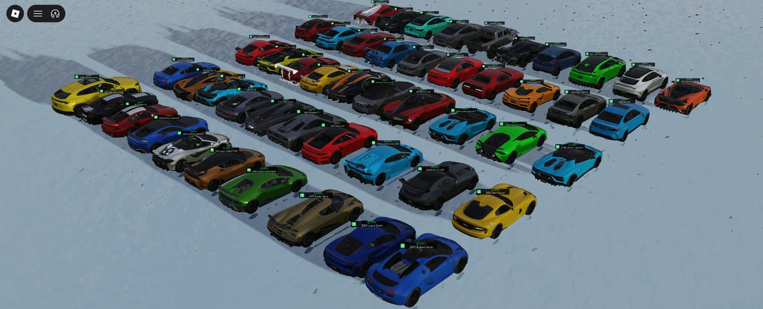 Roblox A-Chassis cars