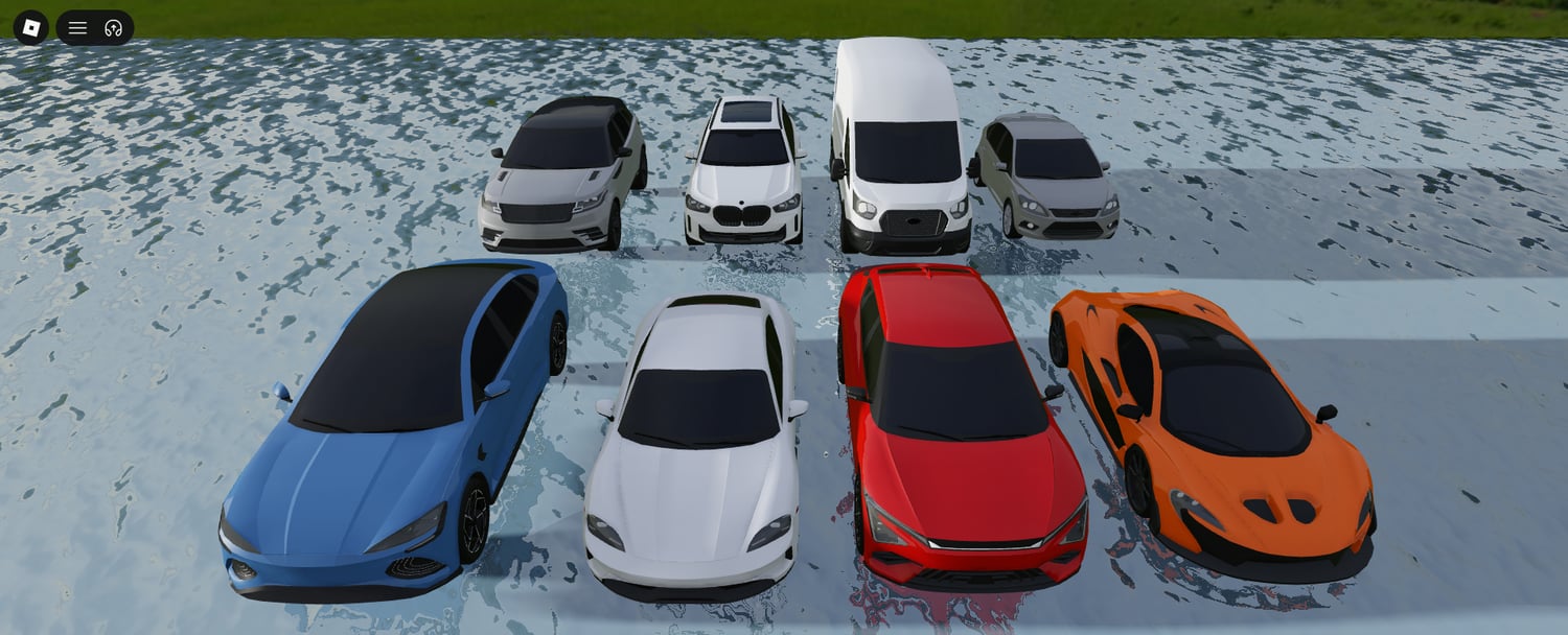 Roblox low poly cars