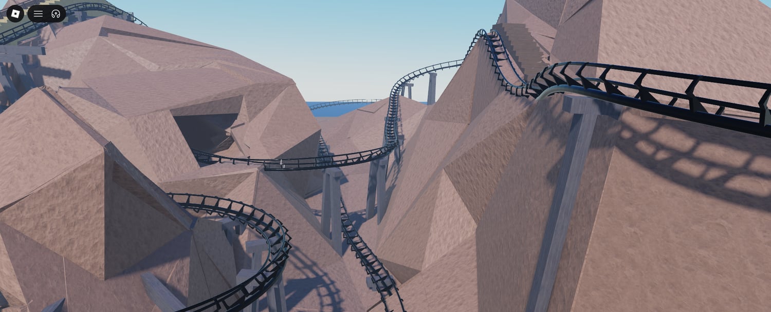 Roblox mountain coaster