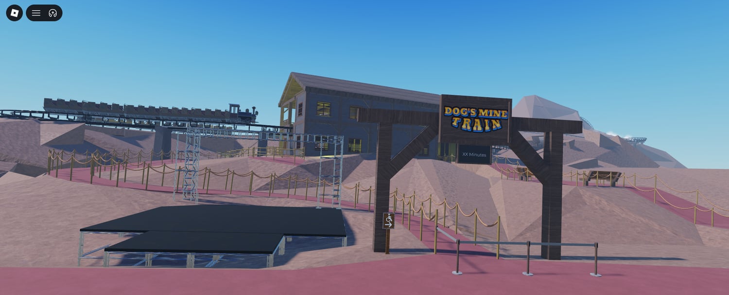 Roblox roller coaster