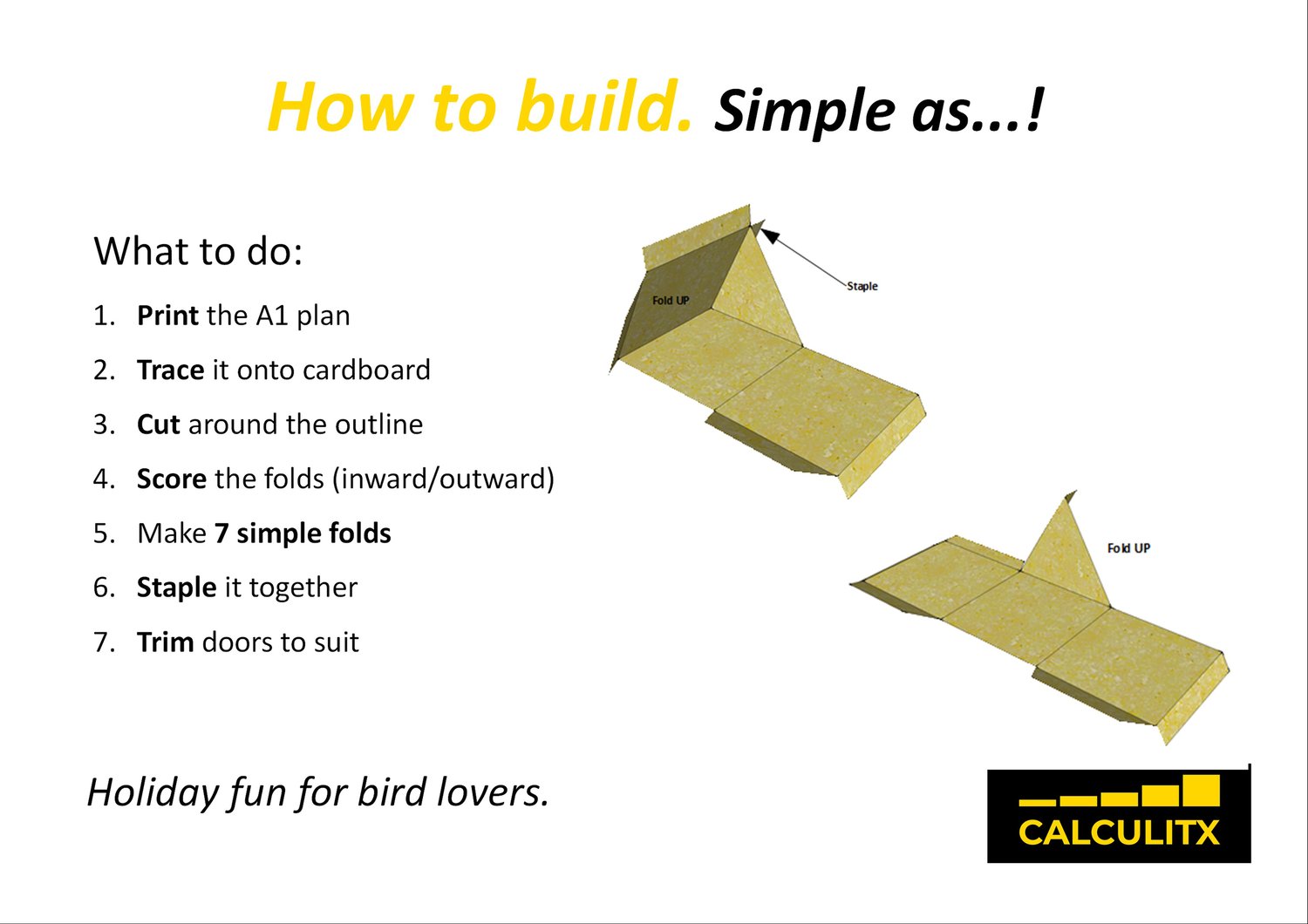 How to build. Simple as...!