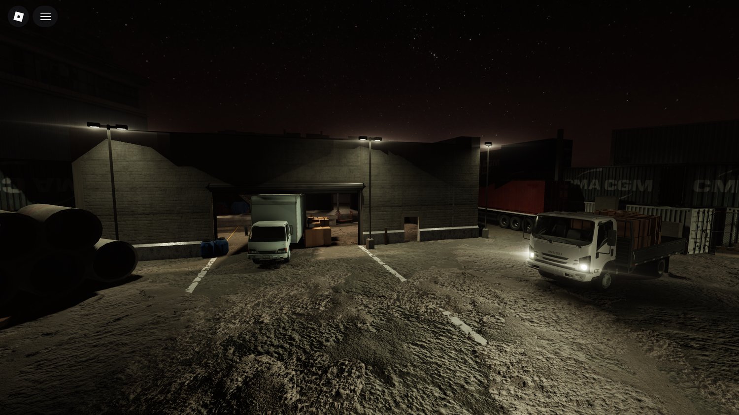 Roblox container yard