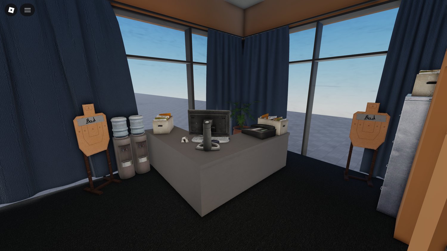 Roblox reception building