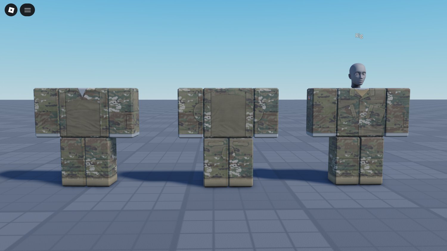 Roblox army outfit