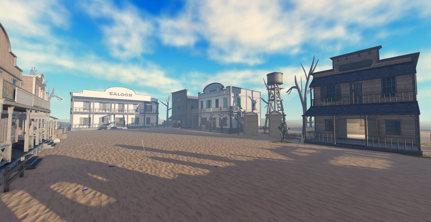Roblox saloon building