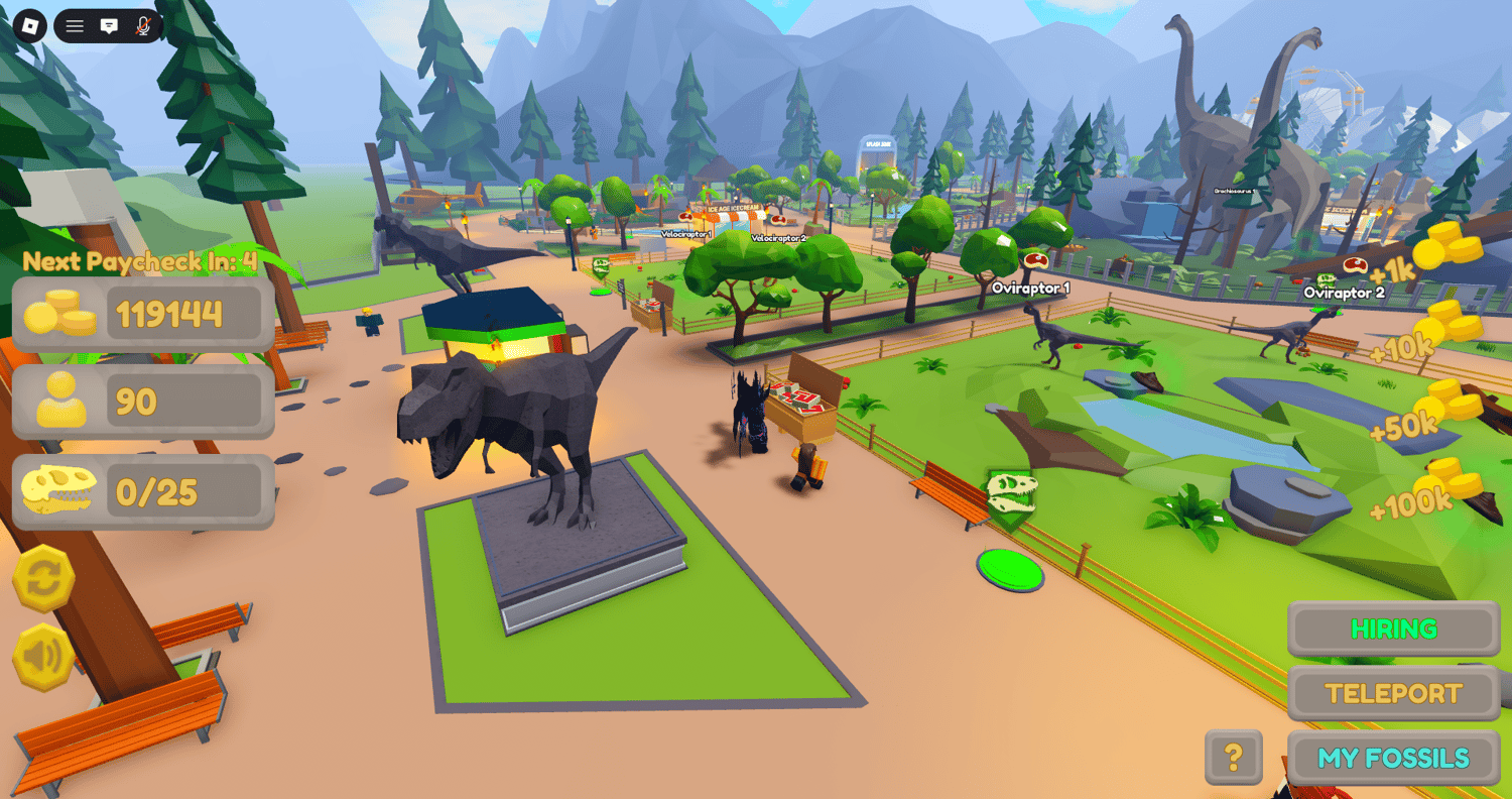 Roblox dinosaur tycoon
