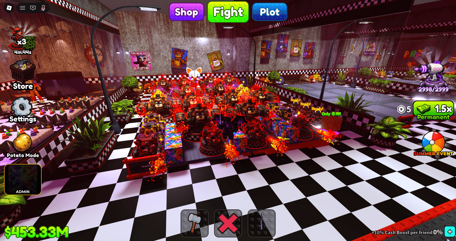 Roblox animatronic game
