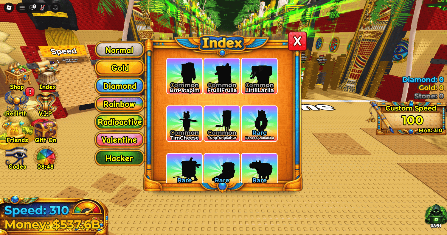 Roblox collectible Brainrots