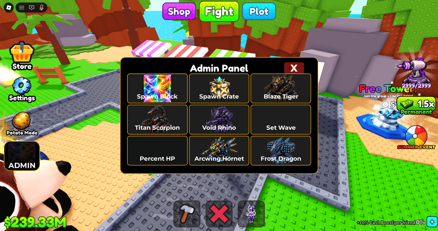 Roblox summer event