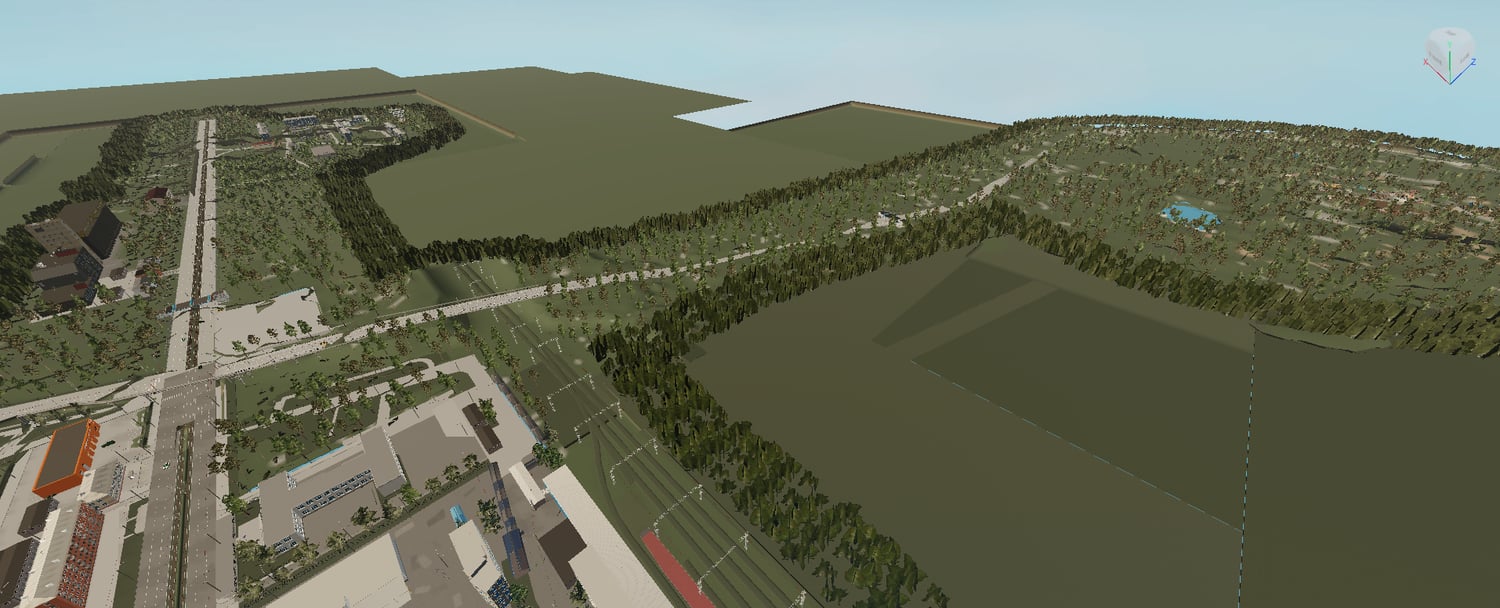 Roblox train station