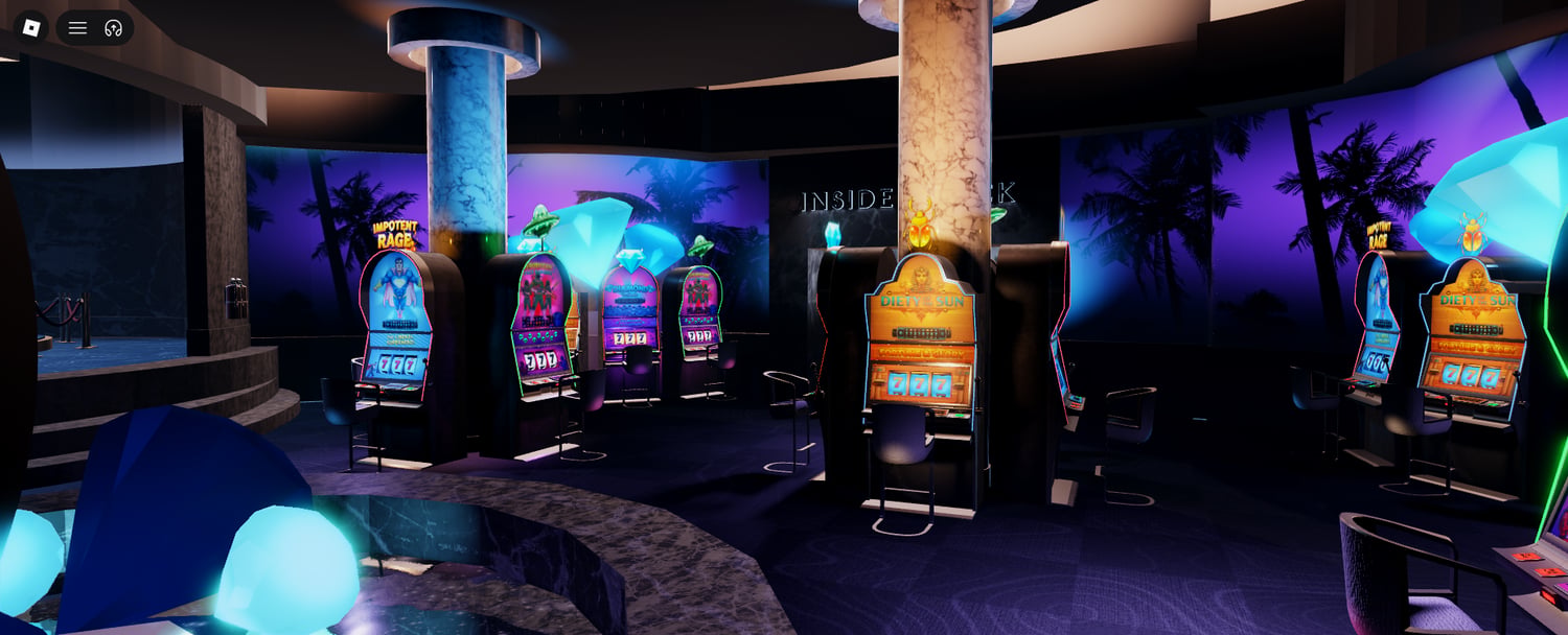 Roblox casino interior