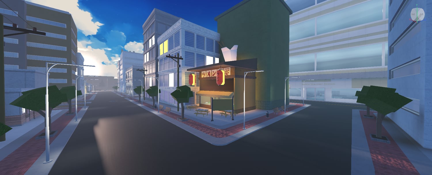 Roblox urban environment