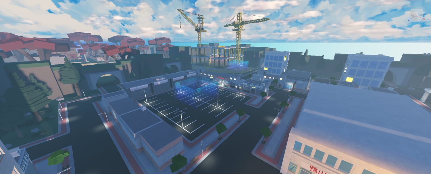 Roblox Japanese city map