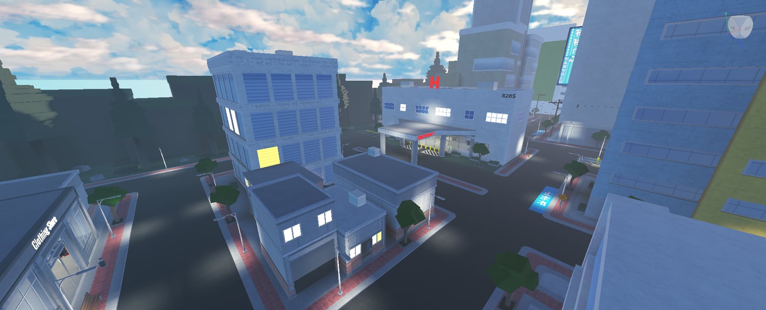 Roblox hospital interior