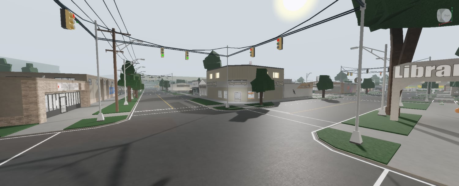 Roblox American town
