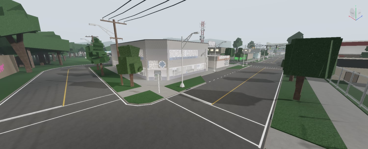Gym with accessible