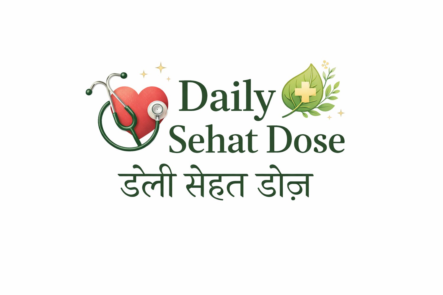Daily Sehat Dose logo by Dr. Priyanka Mangla Aggarwal – Homeopathy, nutrition and lifestyle wellness.