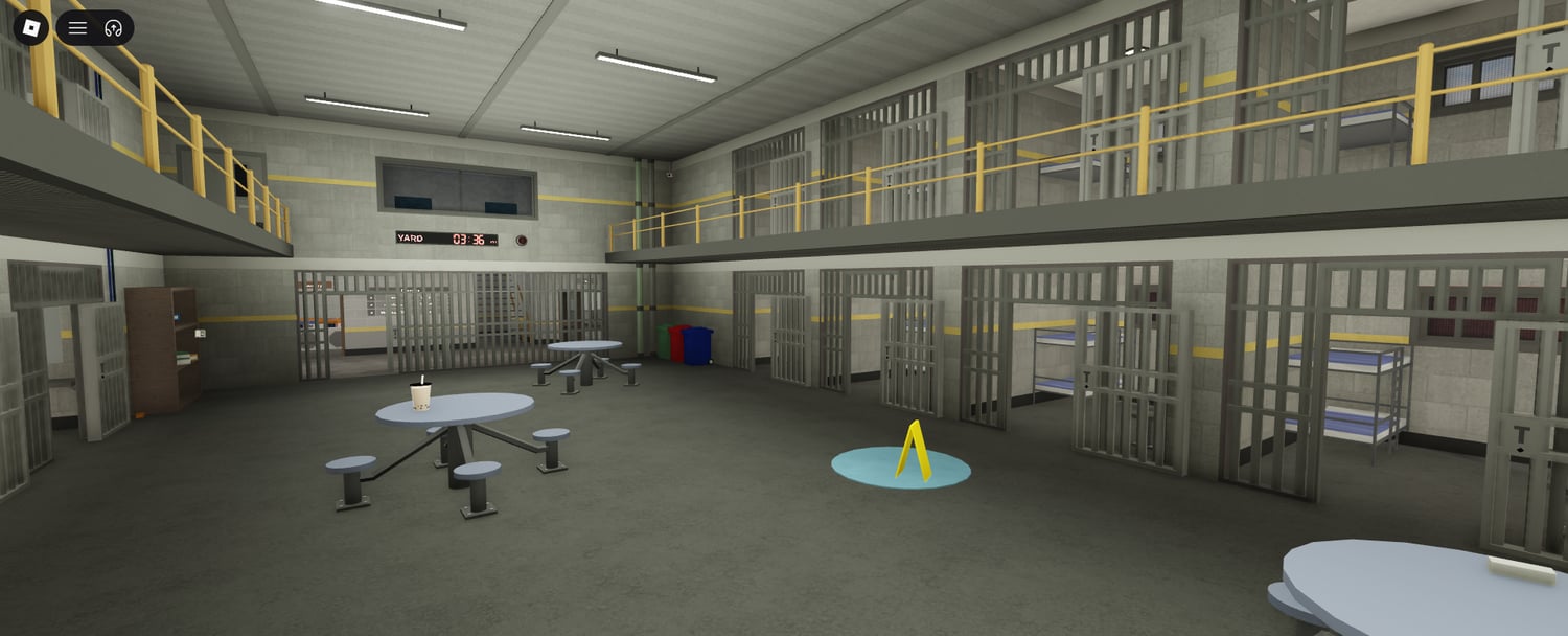 Roblox prison interior