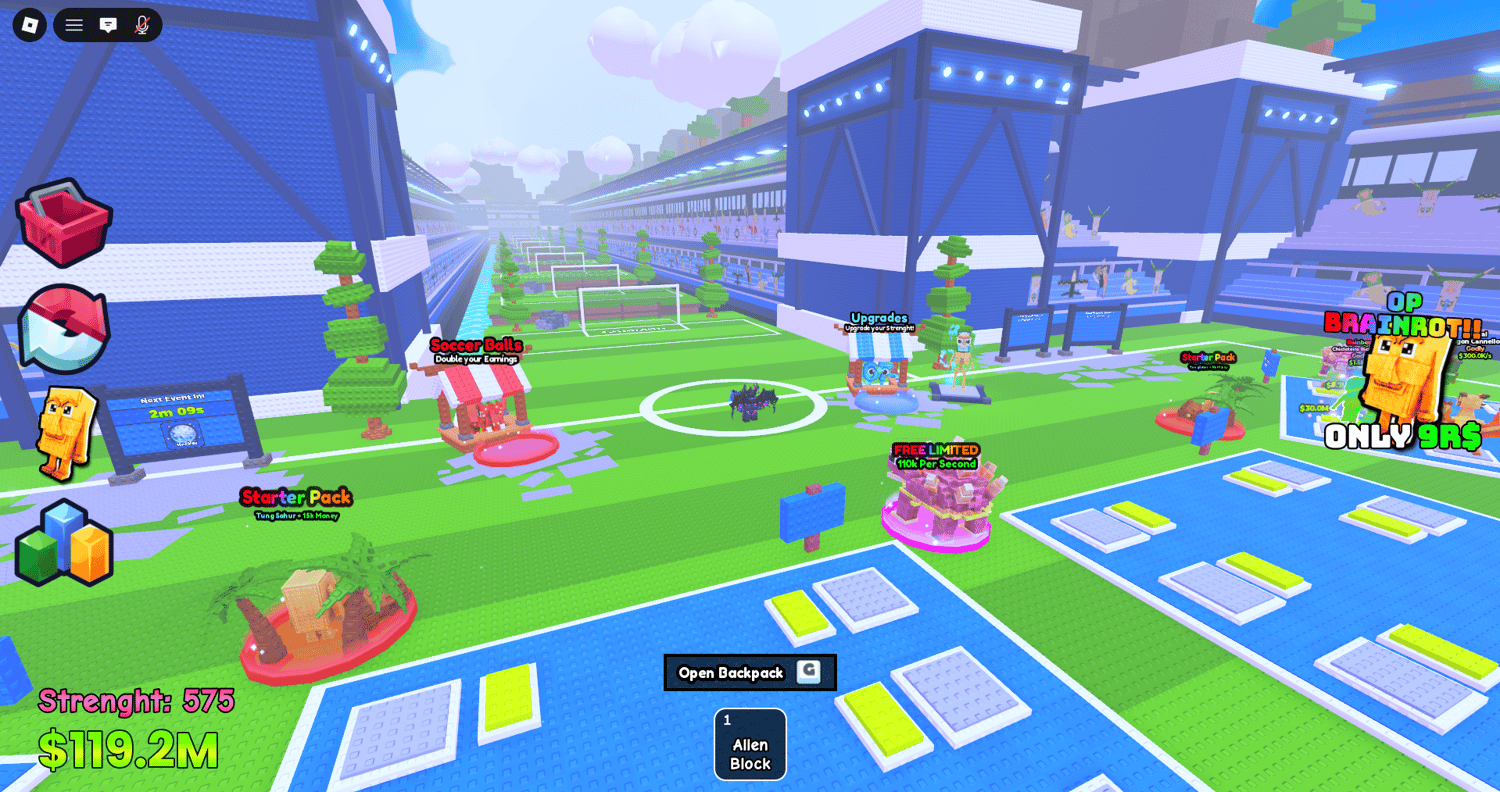 Roblox brainrot game