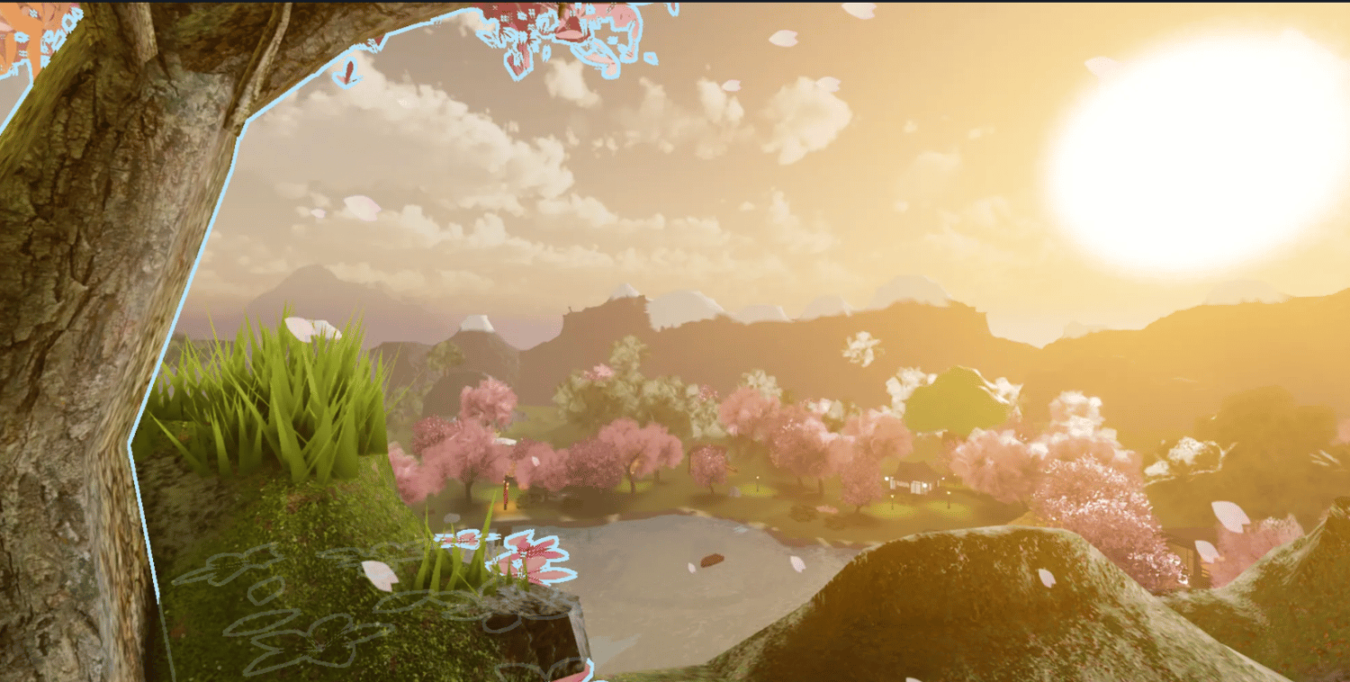 Roblox sunset garden