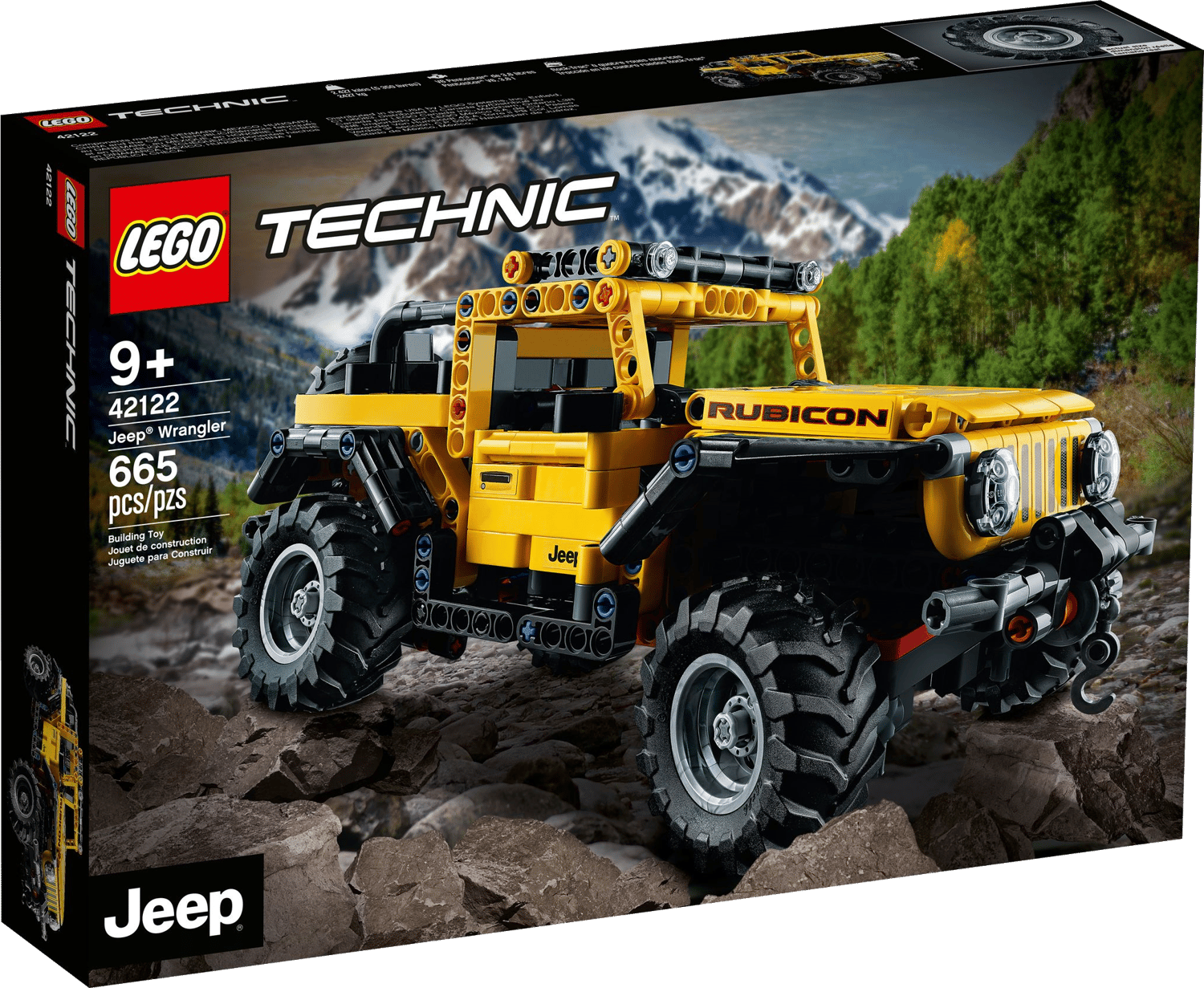 LEGO Technic Jeep Wrangler set 42122
