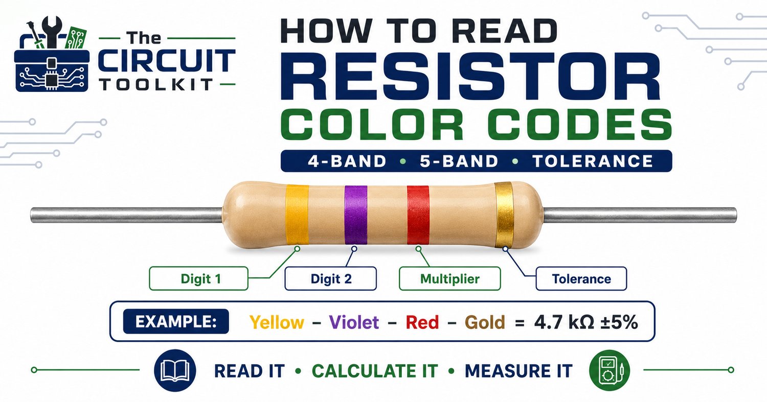 how to read resistor color codes