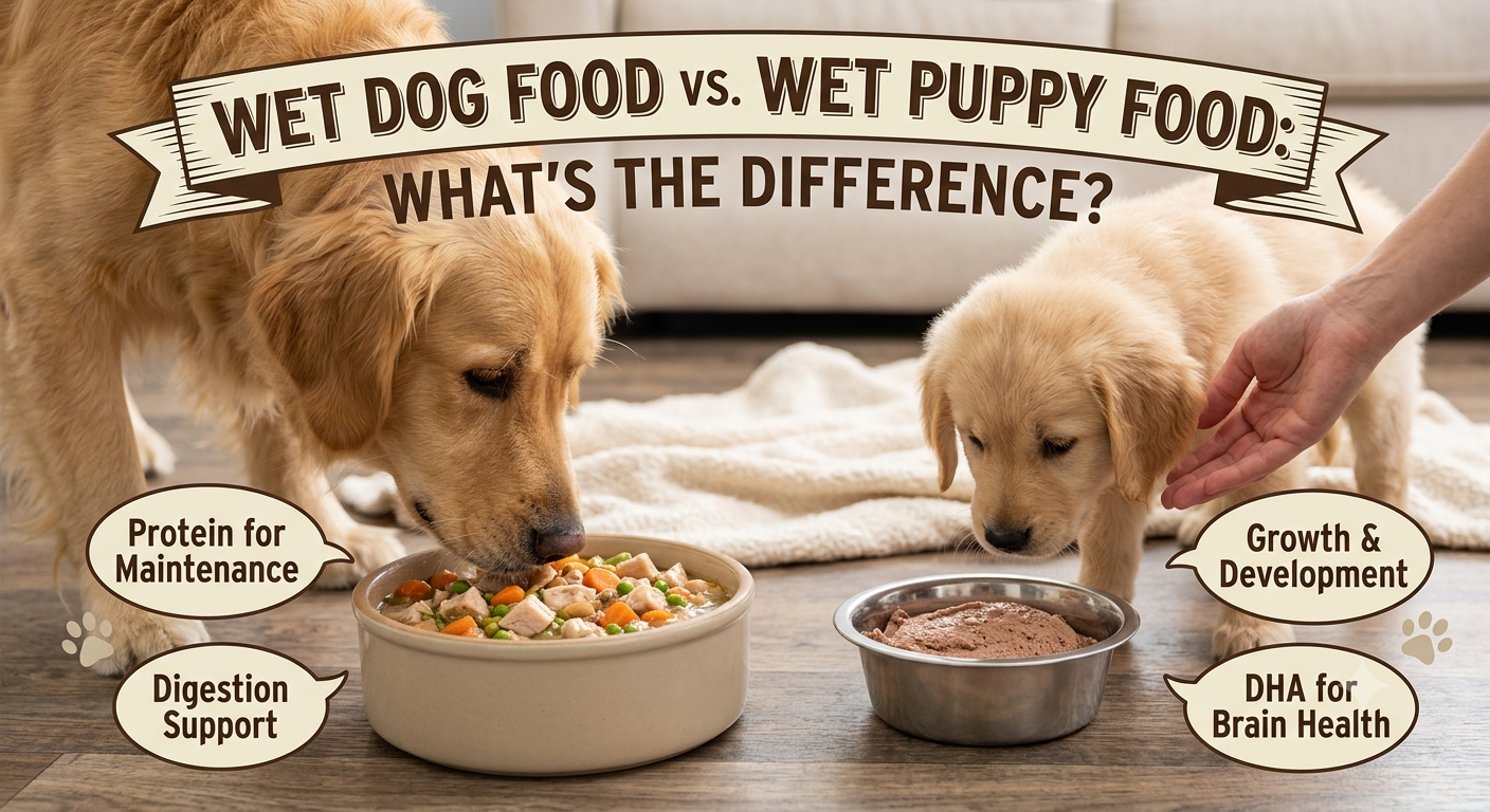 wet dog food