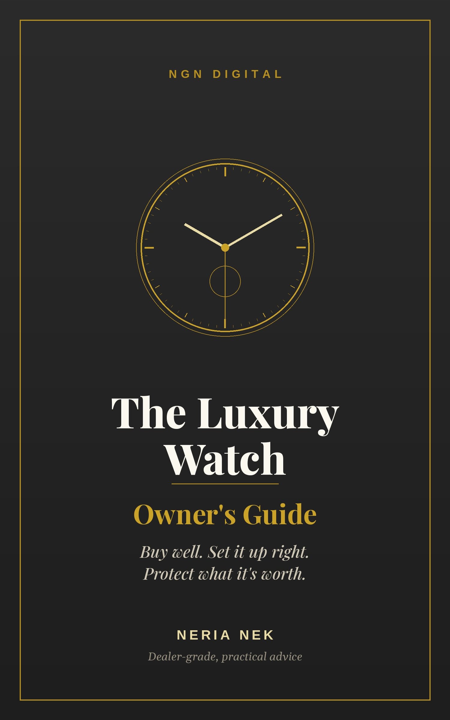 The Luxury Watch Owner's Guide cover