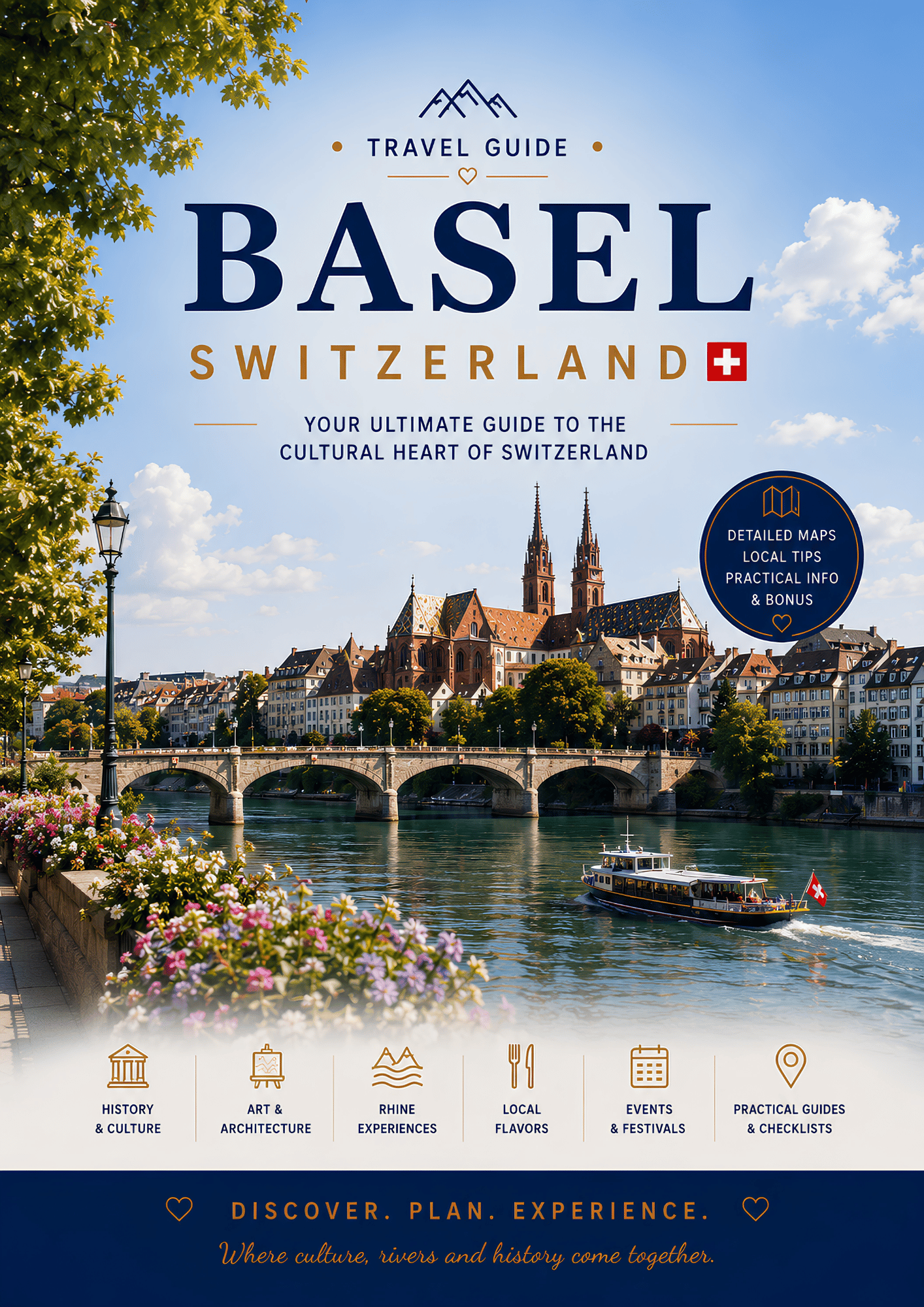 Basel Switzerland interactive travel guide with itinerary, hidden gems, local recommendations and travel planning