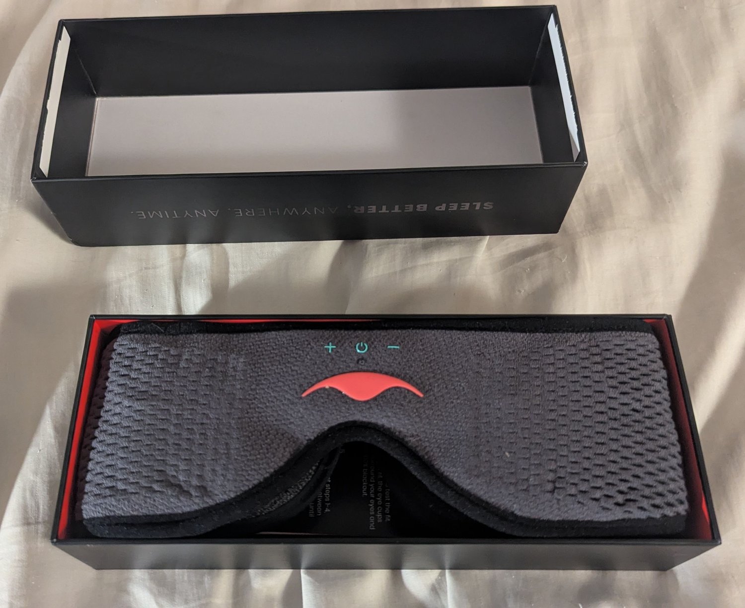 Initial opening of box