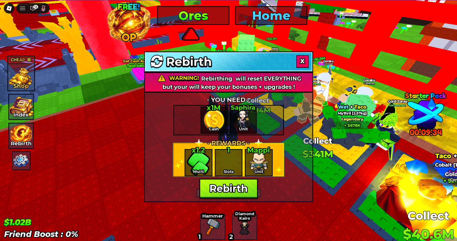 Mining simulator Roblox