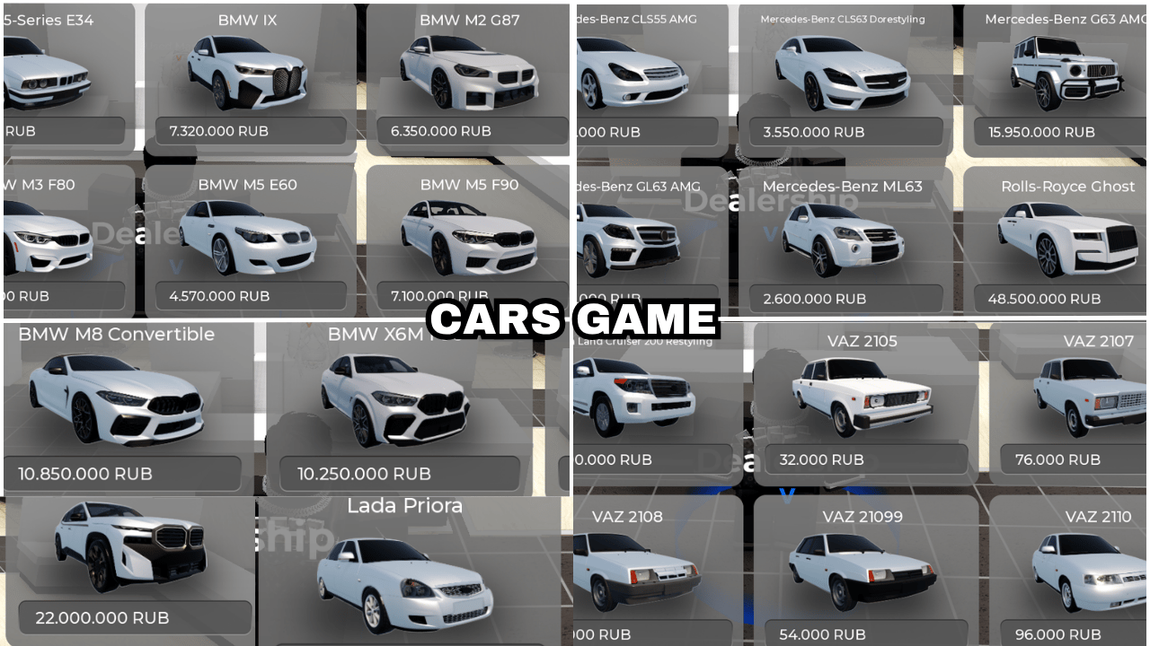 Roblox open world driving game