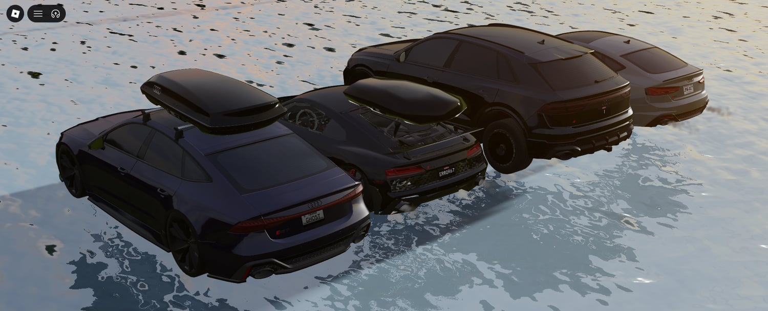 Roblox parking lot cars