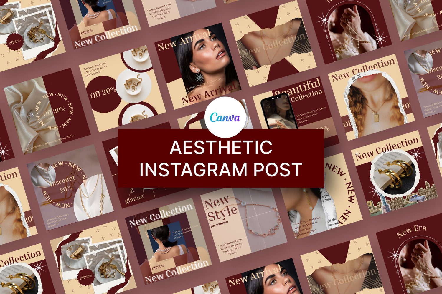 Aesthetic Instagram Templates Canva