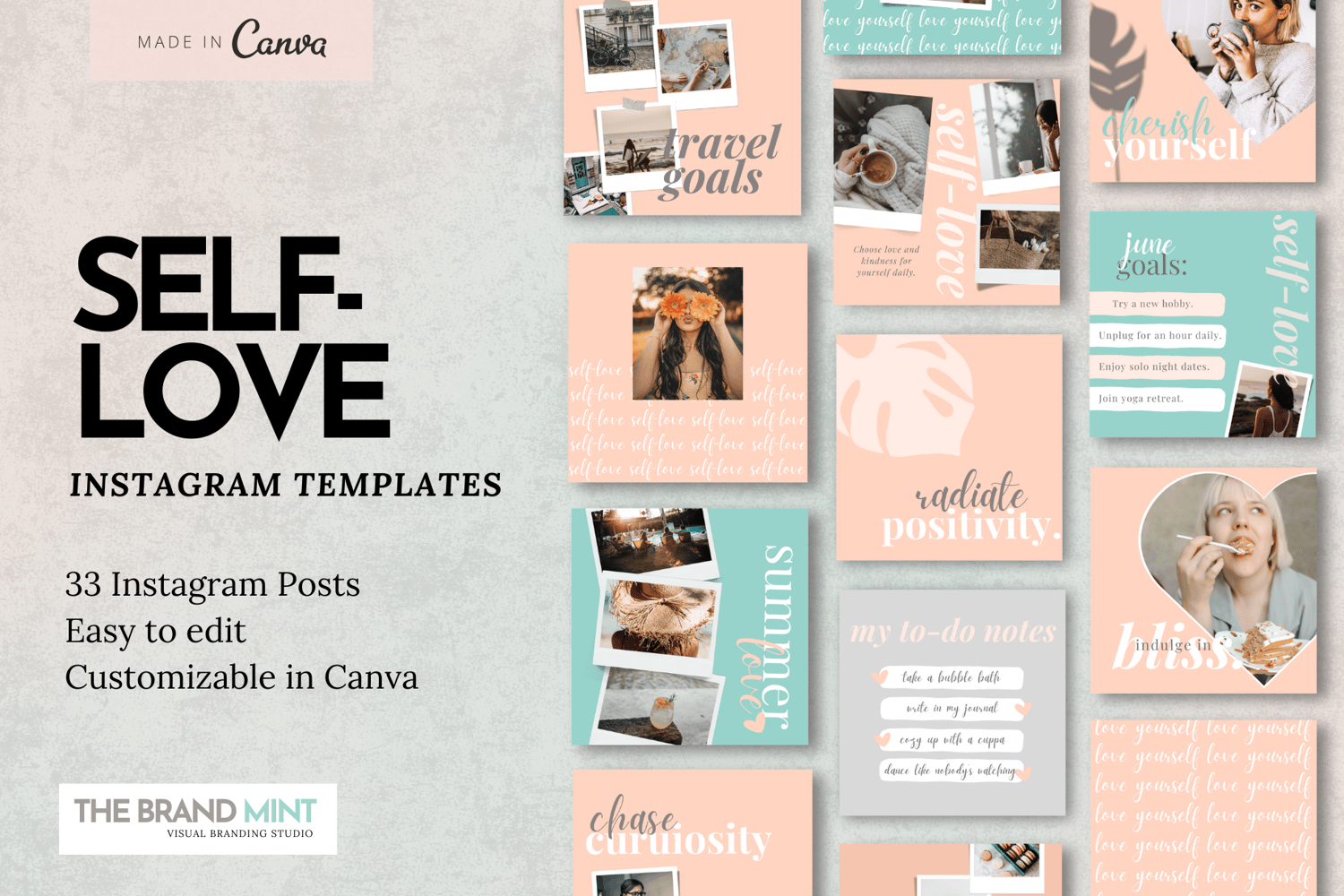 Self-Love Instagram Templates