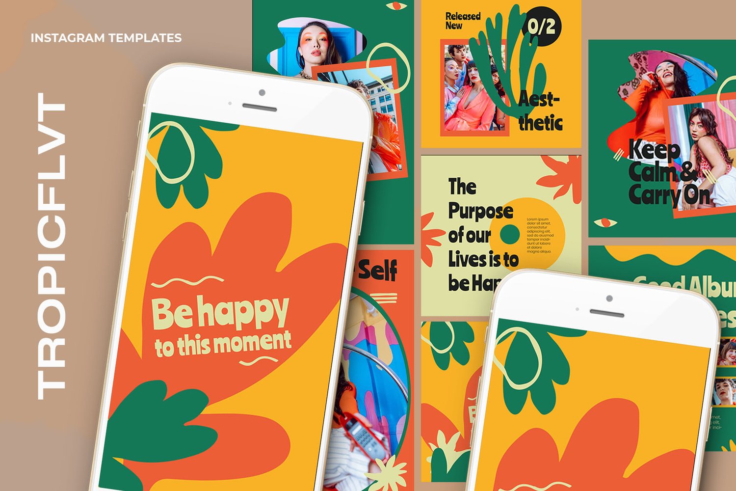 Tropicflvt Instagram Templates