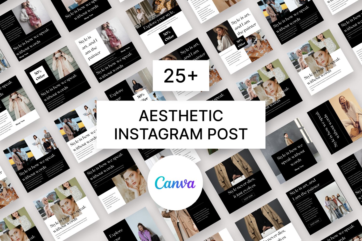 Aesthetic Instagram Templates Canva